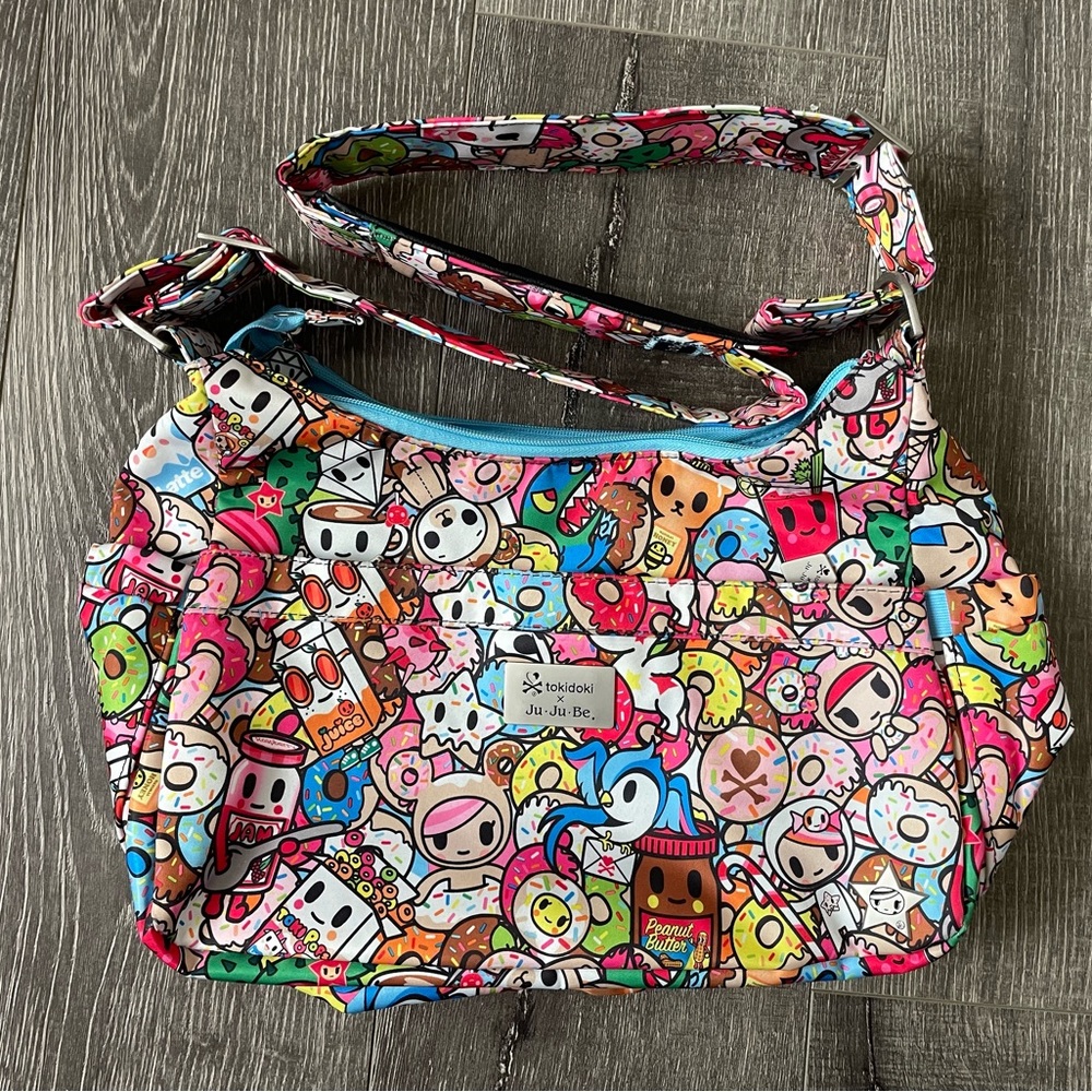 Tokidoki JuJuBe Tokipops HoboBe Diaper Bag USED